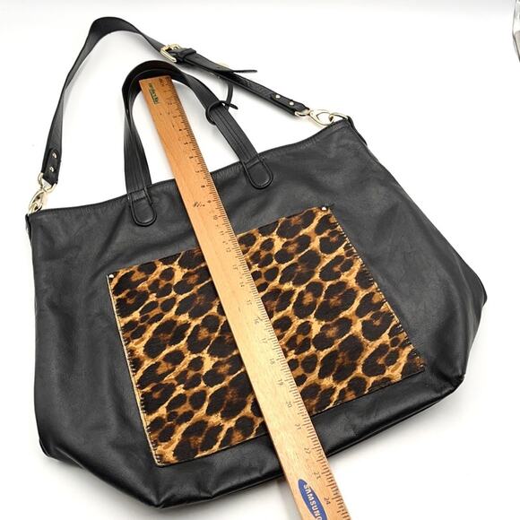 Pulicati genuine leather large shoulder bag beauty